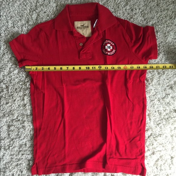 NWT Hollister Classic logo basic polo shirt - Picture 2 of 2